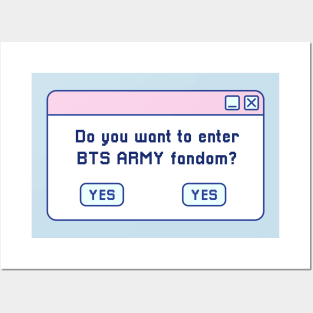 Do you want to enter BTS ARMY fandom Posters and Art